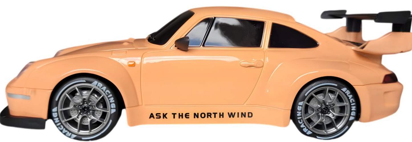 Sporio "Sandstorm" X1 – Rugged Speed Edition- Orange (2 Batteries)