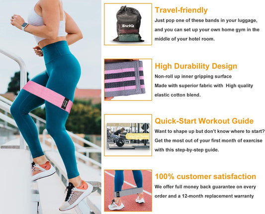 Premium Leg & Butt Bands for Targeted Workouts
