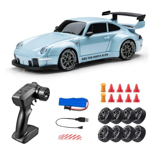 Sporio "Aero" V1 – High-Velocity Racer- Blue (2 Batteries)