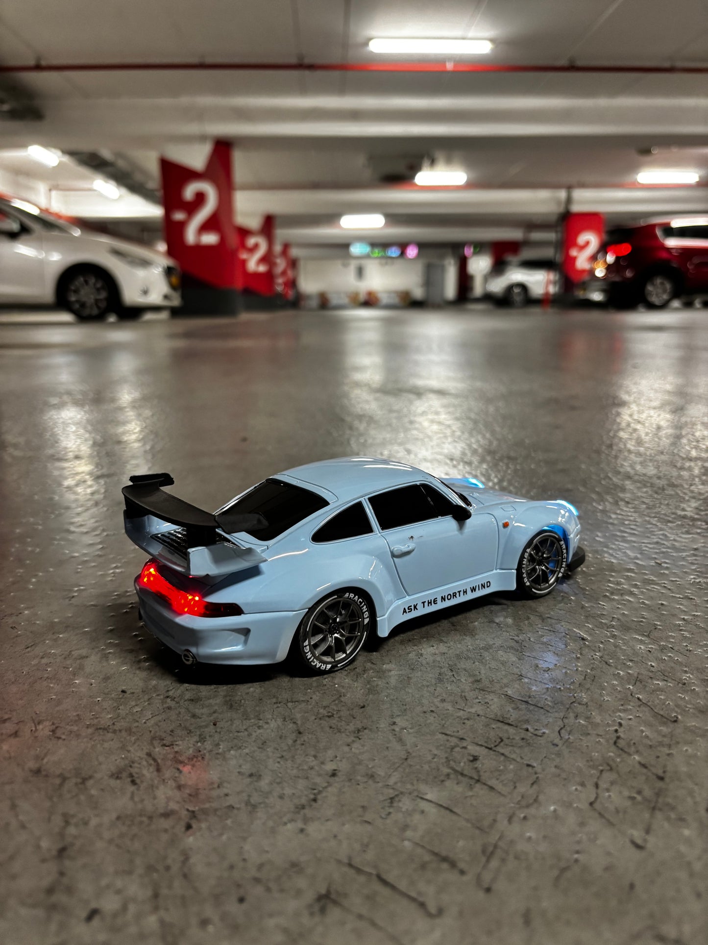 Sporio "Aero" V1 – High-Velocity Racer- Blue (2 Batteries)