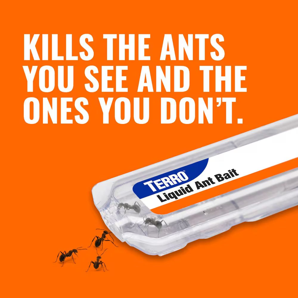 Indoor Ant Killer Liquid Bait Stations – Fast-Acting Ant Control Traps, 6 Count